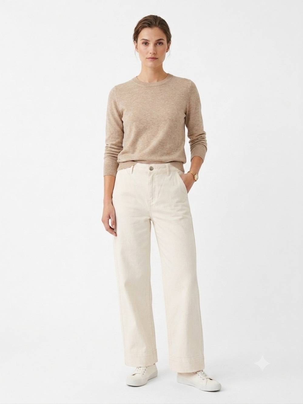 Part Two BarbaPW (Style 30307736) Regular Fit High-Waisted Wide Leg Jeans Sz 28